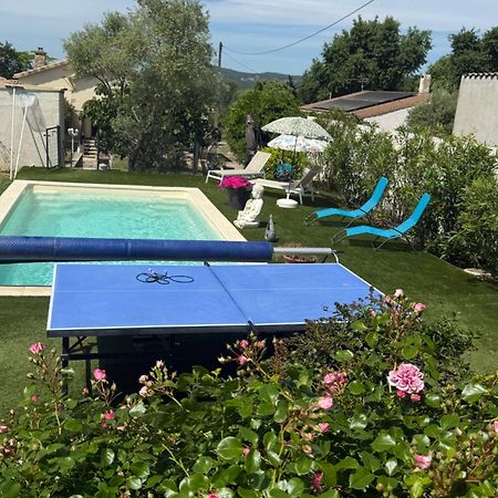 Gite Climatise Avec Piscine Sur Les Hauteurs De Bollène מראה חיצוני תמונה