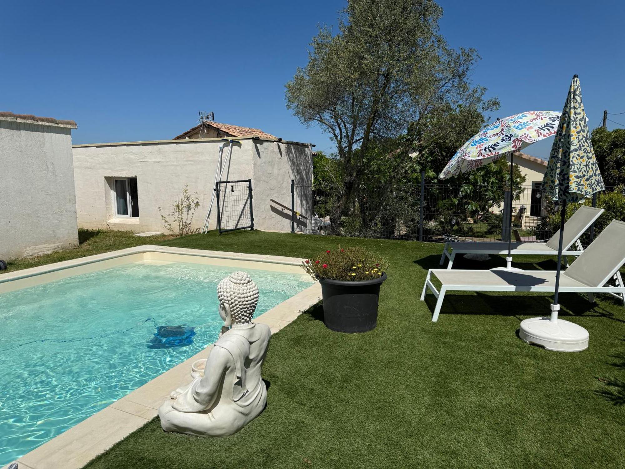 Gite Climatise Avec Piscine Sur Les Hauteurs De Bollène מראה חיצוני תמונה